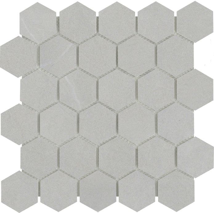 Emser Solara 10"x11" Hexagon Mosaic 2" Firenza