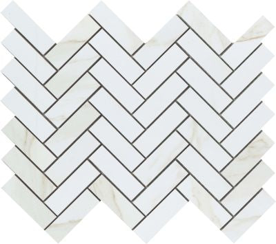 Emser Nobleza 10" X 12" Herringbone Mosaic 1" X 3" Matte Lugo