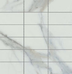 Emser Parkview 12" X 12" Stack Mosaic 2" X 6" Polished White