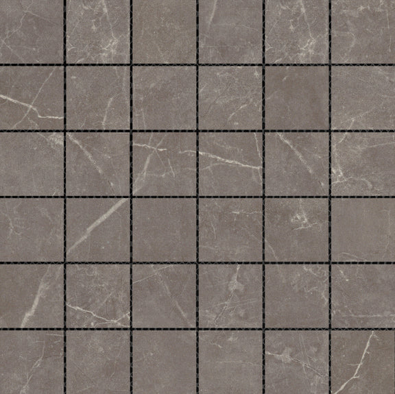 Emser Sterlina II 12" X 12" Mosaic 2" Hexagon Matte Henna